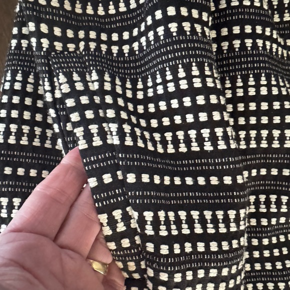 Knitted Black and White Bomber Style Jacket by Yest - Picture 9 of 9